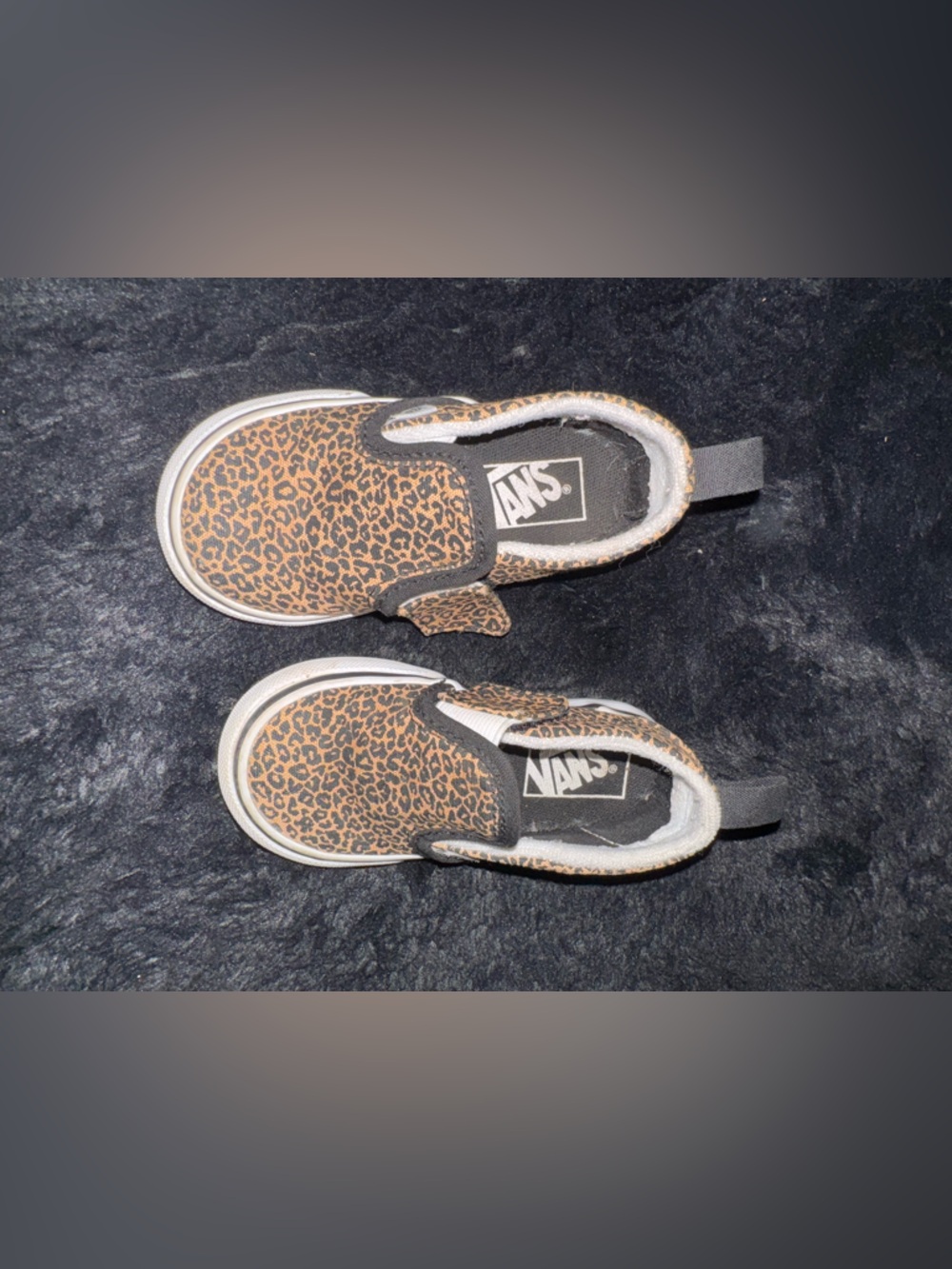 VANS Toddler Leopard Slip on
Sneakers Sz T6